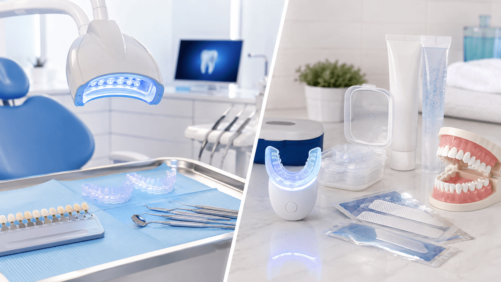Teeth Whitening in Canada: Professional Treatments vs At-Home Kits