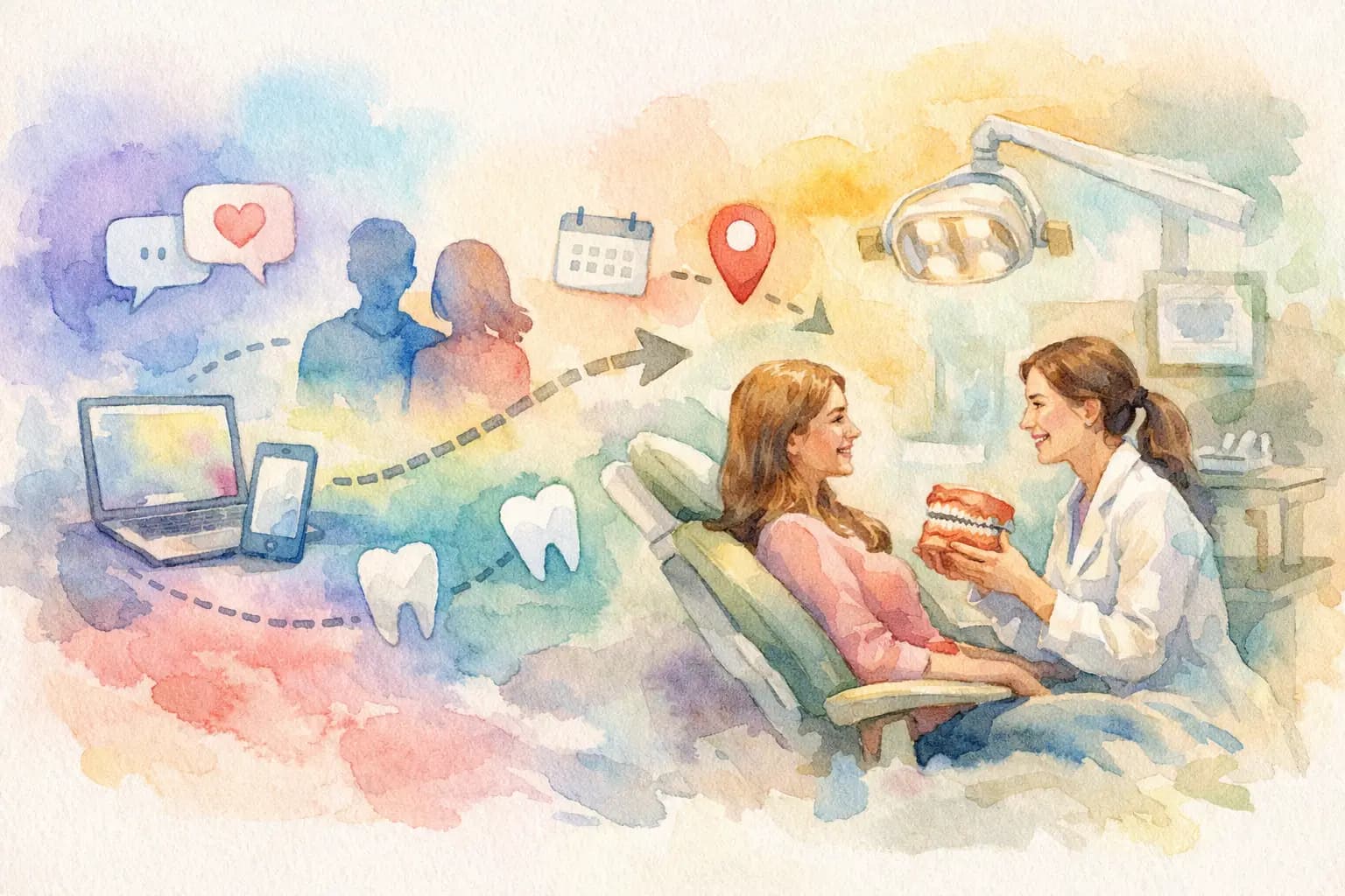 How Orthodontic Patient Leads Become Visits